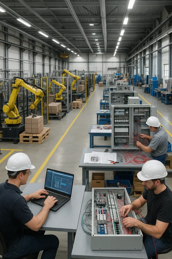 AI Image_Automation and Robotic Shop Image